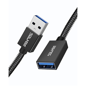 Подовжувач USB 3.0, USB-A чоловічий - USB-A жіночий, 1,2 м