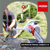 Ikra IEAS 750 electric telescopic pole saw 750W, 185 mm cutting length, incl. spare chain