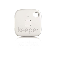 Gigaset Key Locator (с маяком Bluetooth и звуковым сигналом, светодиодной подсветкой для поиска ключа) Белый