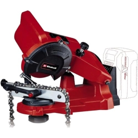 Einhell GE-CS 18 Li Solo - Afilador de cadenas de motosierra Power X-Change para cadenas de motosierra, 18V, ralentín 6.500 min-1 (la batería y el cargador se venden por separado) 