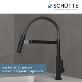 Змішувач для раковини Schütte 79147 Miami, чорний матовий