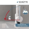 SCHÜTTE Cornwall 79161 Grifo de cocina - Giratorio 360°, Mezclador monomando, Blanco