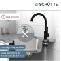 Kitchen mixer Schütte Cornwall 79169, black, low pressure