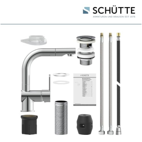Mezclador de lavabo Schütte, cromado