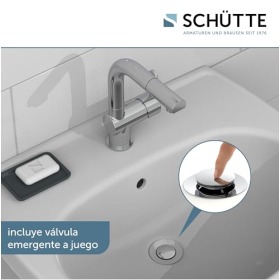 Mezclador de lavabo Schütte, cromado