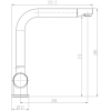 Grifo de cocina Schütte 79826 RIO (acero inoxidable)