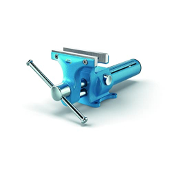 Heuer Compact 120 mm vise with quick adjustment