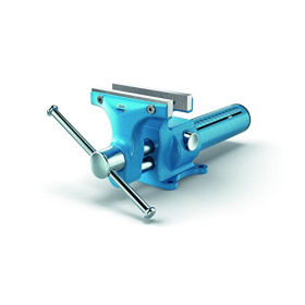 Heuer Compact 120 mm vise with quick adjustment