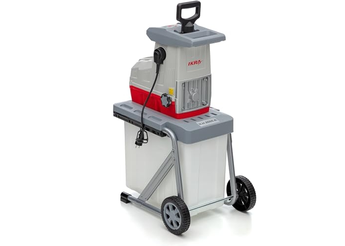 IKRA ILH 3000 A Elektrischer Häcksler, 44 mm Zweigdurchmesser, Leisebetrieb IKRA ILH 3000 A Elektrischer Häcksler, 44 mm Zweigdurchmesser, Leisebetrieb