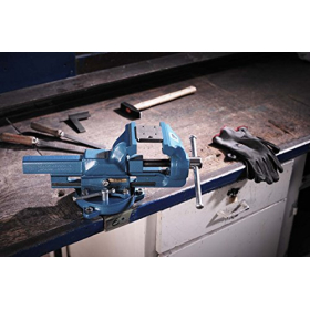Base giratoria Brockhaus para tornillo de banco: estable, precisa y duradera