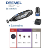 Dremel 8240 Akku-Multifunktionswerkzeug mit 2 Ah Akku und 5 Zubehörteilen