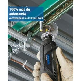 Dremel 8260 Cordless Tool, 12 V 3 Ah, 65 Parts, 5 Accessories, Brushless Motor
