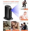 KAGMY Versteckte Spionagekamera, Erweiterte 1080P HD WiFi USB Ladegerät, 5 Port Spionagekamera
