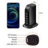 KAGMY Versteckte Spionagekamera, Erweiterte 1080P HD WiFi USB Ladegerät, 5 Port Spionagekamera