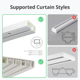 SwitchBot Smart Curtain 3 Subway Automatic Curtain Opener