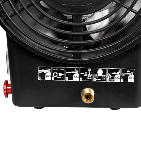 Газовый обогреватель Güde FAN GGH10, 85112 л
