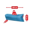 Inflatable sofa Fatboy Lamzac 3.0 – comfort and style for outdoor recreation