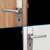 Alpertec Door Hardware Upgrade Set Stainless Steel, Bicolor, Door Handle for Interior Doors