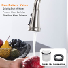 TinyYiko 3 Modes Shower Head Kitchen Faucet, Pull Out Kitchen Faucets, Replacement Shower Head, Dishwasher Replacement Head with High Pressure Flush Button, for Kitchen Faucet and Sink Faucet