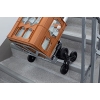 Meister 8985840 – Handcart for stairs, foldable, aluminum, 80 kg