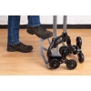 Meister 8985840 – Handcart for stairs, foldable, aluminum, 80 kg