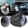 1neiSmartech Gear Shift Boot for 5-Speed Gear Lever, Grey, for Fiat