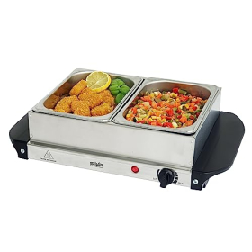 Stay-Hot SH 2.1 - Calentador y buffet 2 en 1, 200W, ideal para buffets y comidas familiares