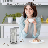 Elektrischer Milchaufschäumer, Milchaufschäumer zum Erhitzen von Milch, Aufschäumen von heißer & kalter Milch, Schokomilch, Kaffee, Latte, Cappuccino