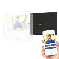 Somfy 9028474 – Verbindungsmodul – Zum Verbinden der Visiophones V350, V500 oder V500 PRO io – Somfy Protect App, Schwarz 