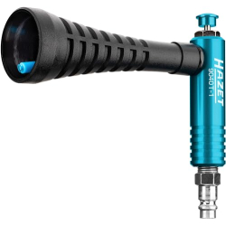 Soplador de aire turbo HAZET 9040T-1, boquilla rotativa, 6 bar, ergonómico