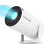 Magcubic Mini Projector Supports 4K, Full HD 1080P, 180° Rotatable Projector with 2.4/5G WiFi Bluetooth 5.0