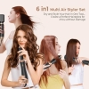 Airstyler Hairstyler 5в1, набір гарячої щітки 1000 Вт, стайлер з іонною фен-щіткою, автоматична плойка, кругла щітка-фен, термобраш, стайлер для об'єму волосся, стайлінг