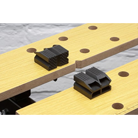 Meister work and clamping table - foldable, universal, load capacity 150 kg