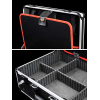 Master tool case trolley made of aluminum with wheels, empty