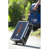 Master tool case trolley made of aluminum with wheels, empty