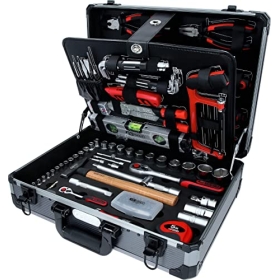 Набір універсальних інструментів KS Tools 911.0727, 127 предметів, 1/4 + 1/2