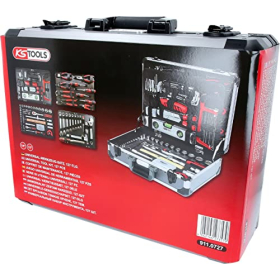 KS Tools 911.0727 Universal Tool Set, 127-piece, 1/4 + 1/2