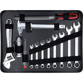KS Tools 911.0727 Universal Tool Set, 127-piece, 1/4 + 1/2