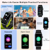 Reloj inteligente para mujer y hombre, de 1,47 pulgadas, con notificaciones, IP68, resistente al agua, con 24 modos deportivos
