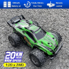 ACAMMZAR AT3 Ferngesteuertes Auto, RC Auto für Jungen 60+min Laufzeit mit 2 Batterien, 2WD 2,4GHz Offroad Elektro Spielzeugauto mit LED Lichtern, Geschenk für 6 7 8 jährige Kinder Erwachsene