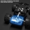 ACAMMZAR AT3 Ferngesteuertes Auto, RC Auto für Jungen 60+min Laufzeit mit 2 Batterien, 2WD 2,4GHz Offroad Elektro Spielzeugauto mit LED Lichtern, Geschenk für 6 7 8 jährige Kinder Erwachsene