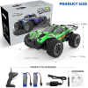 ACAMMZAR AT3 Ferngesteuertes Auto, RC Auto für Jungen 60+min Laufzeit mit 2 Batterien, 2WD 2,4GHz Offroad Elektro Spielzeugauto mit LED Lichtern, Geschenk für 6 7 8 jährige Kinder Erwachsene