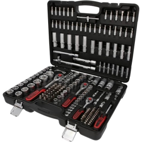 Набір торцевих ключів KS Tools, 179 предметів, 1/4", 3/8", 1/2"