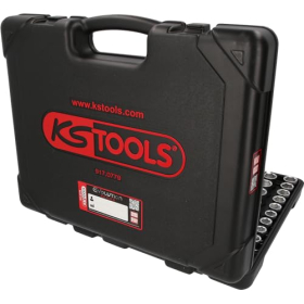 Набор торцевых ключей KS Tools, 179 предметов, 1/4", 3/8", 1/2"