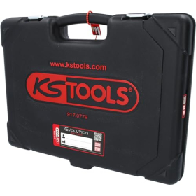 Набор торцевых ключей KS Tools, 179 предметов, 1/4", 3/8", 1/2"