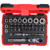 KS Tools TORSIONpower 1/4" socket wrench set – 33-piece, robust and precise