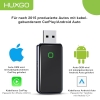 HUXGO® Wireless Adapter 2in1 CarPlay and Android Auto, Mini Wireless CarPlay Adapter, Compatible with Apple and Android Devices