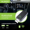 HUXGO® Wireless Adapter 2in1 CarPlay and Android Auto, Mini Wireless CarPlay Adapter, Compatible with Apple and Android Devices