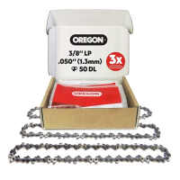 Комплект из 3 цепей для пилы Oregon 3/8 дюйма LP 35 см