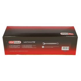 18-piece ratchet wrench set in a case, 6–24 mm, KS Tools